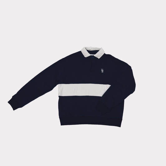 UN COLLAR RUGGER SWEATSHIRT(Unisex)