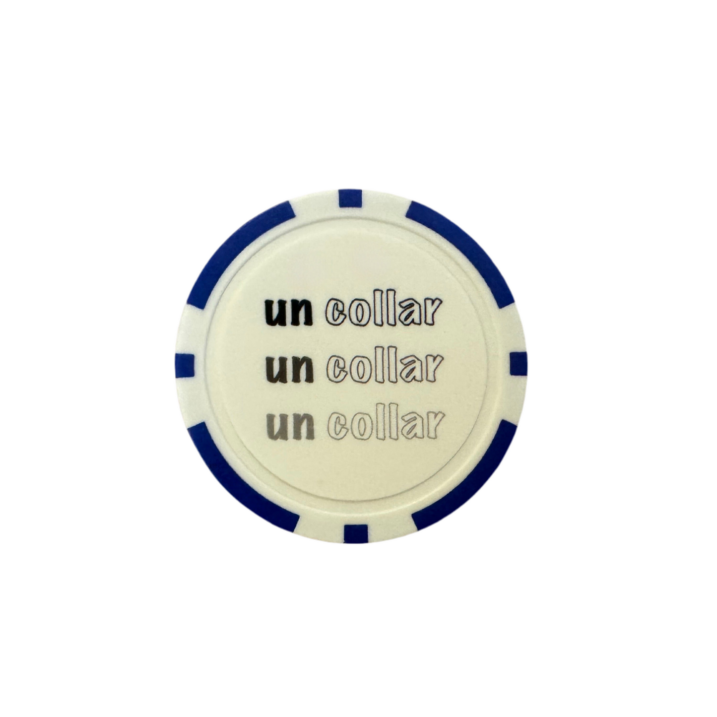 UN COLLAR CASINO MARKER