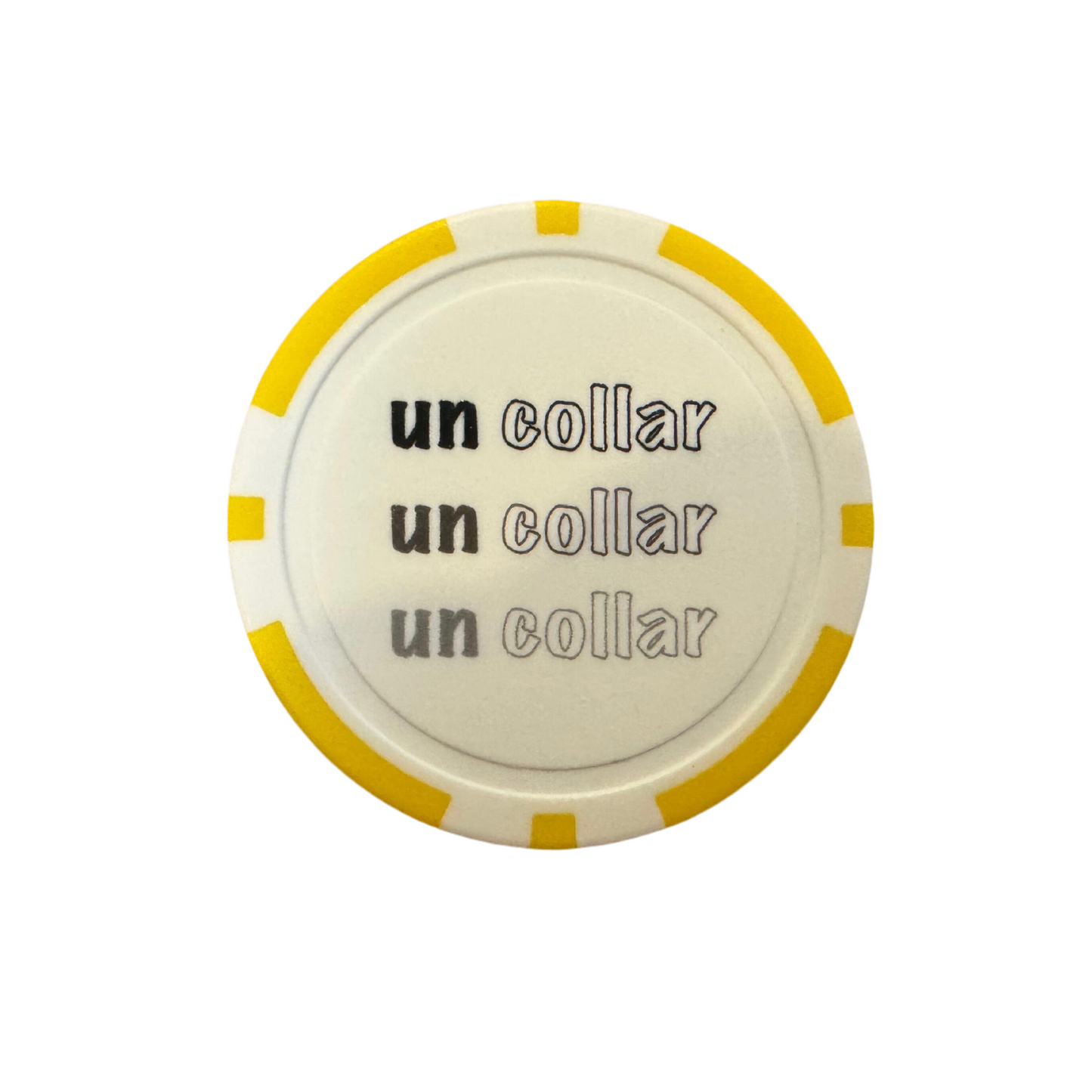 UN COLLAR CASINO MARKER