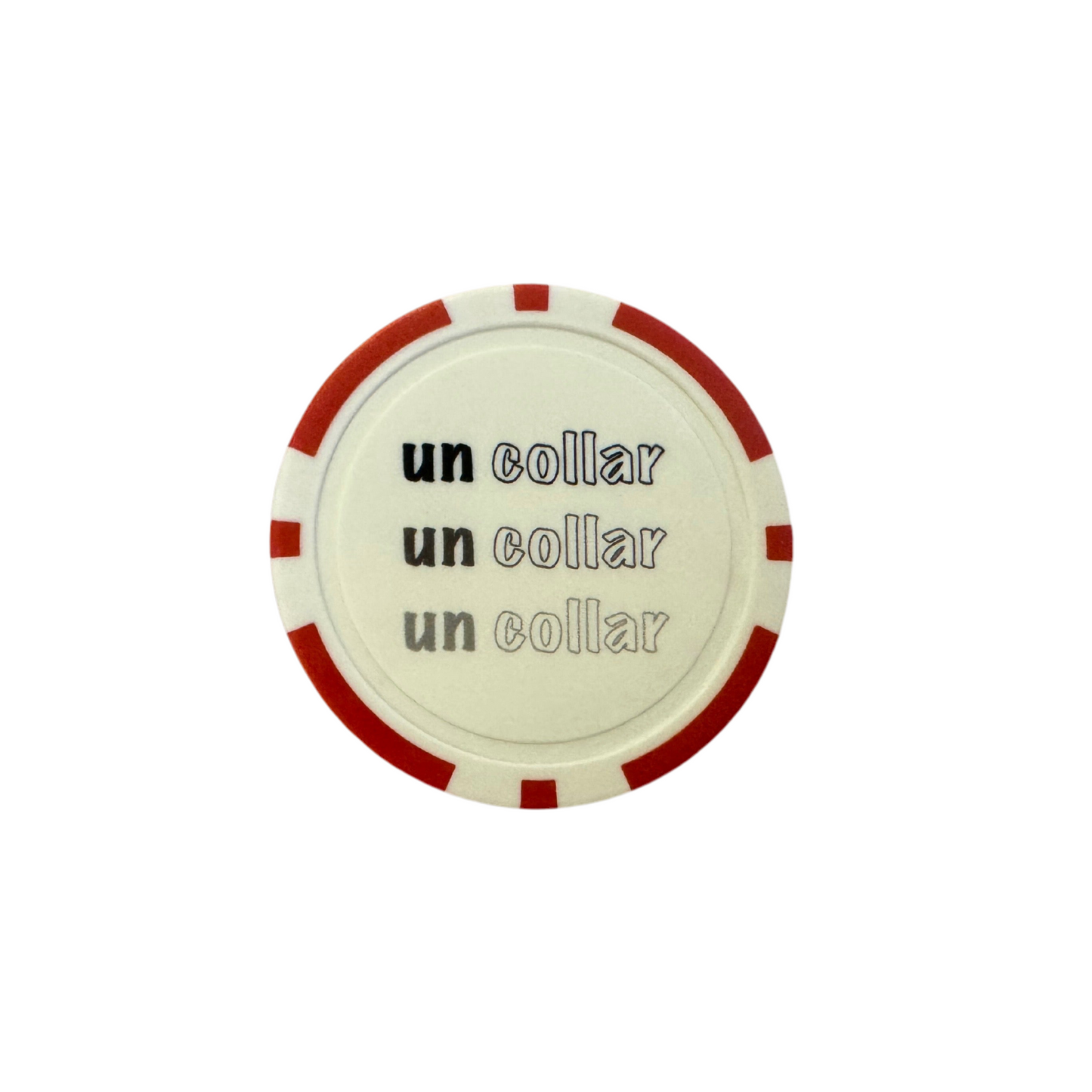 UN COLLAR CASINO MARKER